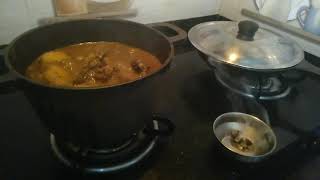 Black Mutton Curry - Dhungar method clip