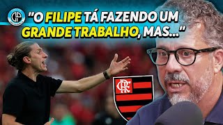 CLEBER XAVIER FALA SOBRE FILIPE LUÍS NO FLAMENGO