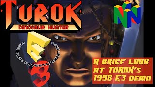 Turok Dinosaur Hunter Prototype, a quick look.