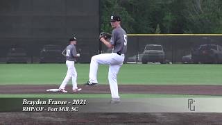 Brayden Franse - RHP/OF - Fort Mill, SC - 2021