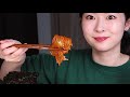 asmr kim chi hầm cay bụng thịt lợn kimchi jjim mukbang eating show