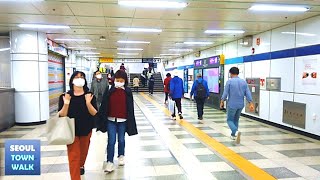 【4K】 18-0-0-5. Seoul, Dongdaemun Subway Station Walking Tour, Korea [Jongno-gu]┃동대문역 걷기 [종로구]