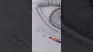 How to draw eye 🎭👁️/ pencil drawing easy/#viral #shorts  #drawing #art #love #youtubeshorts
