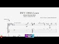 BWV 1006A Loure by Johann Sebastian Bach with Guitar Tutorial FREE TABs