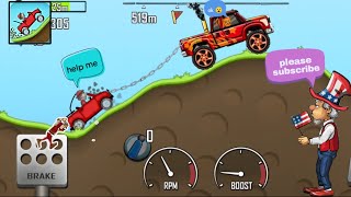 Hill Climb Racing - gameplay walkthrough part 1 | Jeep game video | iOS Android #hillclimbracing