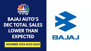 Bajaj Auto's Total Sales Decline To 3.23 Lk Units In Dec YoY Vs CNBC-TV18 Poll Of 3.55 Lk Units