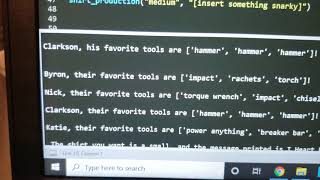 Python, Dictionaries and Functions! Mechatronics BAS