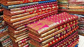 1000 रुपए वाली साड़ी | मात्र 45 रुपए से साड़ी | हैवी साड़ी Surat Work Saree | Saree Factory Live