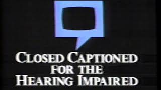 Closed Captioned intro [5 sec] (1984)