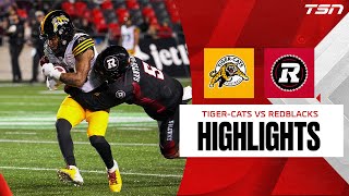 CFL Week 14: Tiger-Cats vs. Redblacks Full Highlights