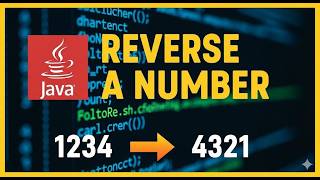 Java Reverse number #java #javaprogramming #placement #beginners #coding