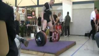 285 kg raw sumo deadlift