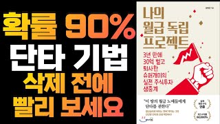 유목민 주식 단타 기법 공개 - 나의 월급 독립 프로젝트 [주식단타][주식단타책추천]