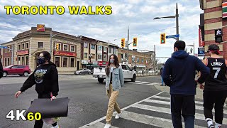 Toronto Corso Italia Neighbourhood Walk on St Clair (March 24, 2021)