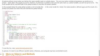 naming collisions