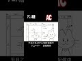 アニメ用語解説１　ac