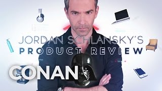 Jordan Schlansky's Product Review: Darth Vader Helmet | CONAN on TBS
