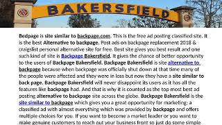 Bakersfield Ca Backpage.