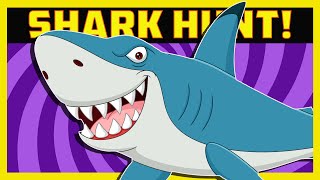 We're Going on a Shark Hunt Song for Kids | Brain Break Movement Song for Preschool and Kindergarten
