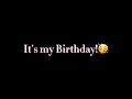 🎉It’s my Birthday!Tada!🥳 Happy birthday to me!