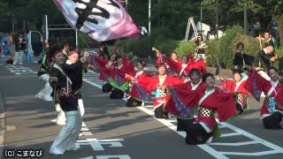 万葉こまち華恋さん　よさこい富山2012年