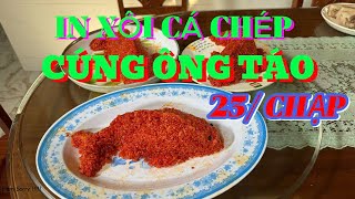 MÓN ĂN SIÊU NGON -CÁCH NẤU XÔI GẤC VÀ IN XÔI CÁ CHÉP CÚNG ÔNG TÁO 23/12