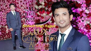 Sushant Singh Rajput At Lux Golden Rose Awards 2017