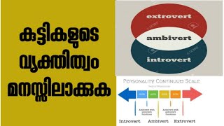 കുട്ടികളുടെ വ്യക്തിത്വം തിരിച്ചറിയുക | introverted l extroverted l ambiverted l PC Abdulla Master