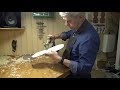 Violinmaker Peter Westerlund Part 82 Repetition of how to establish max height of the plate