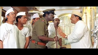 Karibasavaiah Earns 50,000 As a Fake Police | Best Comedy Scene of Bhagath Kannada Movie