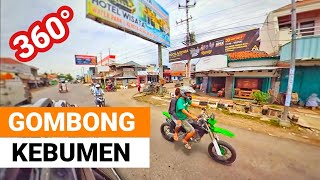 Pesona Kota GOMBONG KEBUMEN dalam Video 360 Derajat