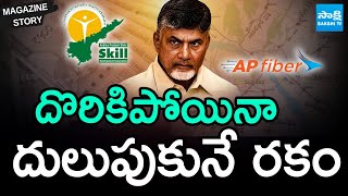 Magazine Story: Chandrababu Sketch To Escape From Cases | Skill Development Scam Case | @SakshiTV