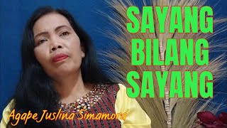 sayang bilang sayang cover agape juslina simamora