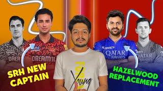 IPL 2025 - RCB Replaces, SRH Captains , IPL News | Cricket Fatafat | EP 1423 | MY Cricket Production