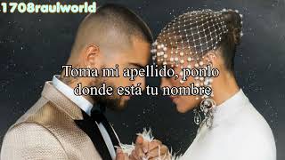 Jennifer Lopez, Maluma - Marry Me (Kat & Bastian Duet) (Traducida Al Español)