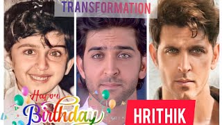 Hrithik Roshan Transformation Journey Childhood to Present Bollywood #Shorts #Youtubeshorts
