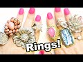 RINGS! Goodwill Blue Box Unboxing Jewelry Jar | Bluebox Jewelry Unboxing 2021