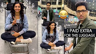 Adivi Sesh Making FUN With Meenakshi Chaudhary At Airport | HIT 2 Movie | Daily Culture
