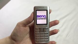 BenQ-Siemens S68 cell phone, Silver, Original, Rare Phone