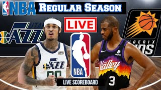 Live: Utah Jazz Vs Phoenix Suns | NBA | Live Scoreboard | Play by Play | Bhordz TV