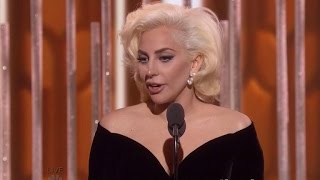 Lady Gaga Doesn't Thank Fiance Taylor Kinney in Golden Globes Acceptance Speech