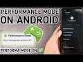 PERFORMANCE MODE SEMUA DEVICE ANDROID !!! ATASI LAG, FRAME DROP DAN PATAH PATAH KETIKA BERMAIN GAME