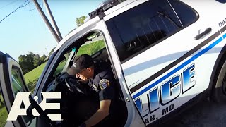Police Officer Distracted by His Phone Strikes Bicyclist with His Squad Car | Road Wars | A&E