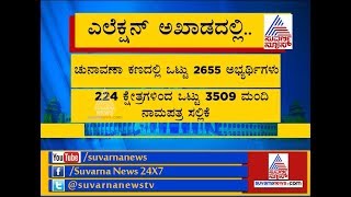 Karnataka Polls: 3,509 Candidates File Nominations; BJP Leads With 224, Congress Follows With 222