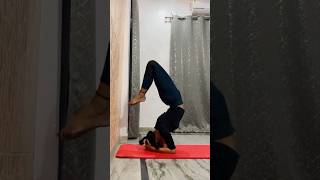 Headstand with backbend #yoga #yogashorts #shorts #yogagirl #yogateacher