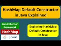 HashMap (Default Constructor) | Java Collection Framework