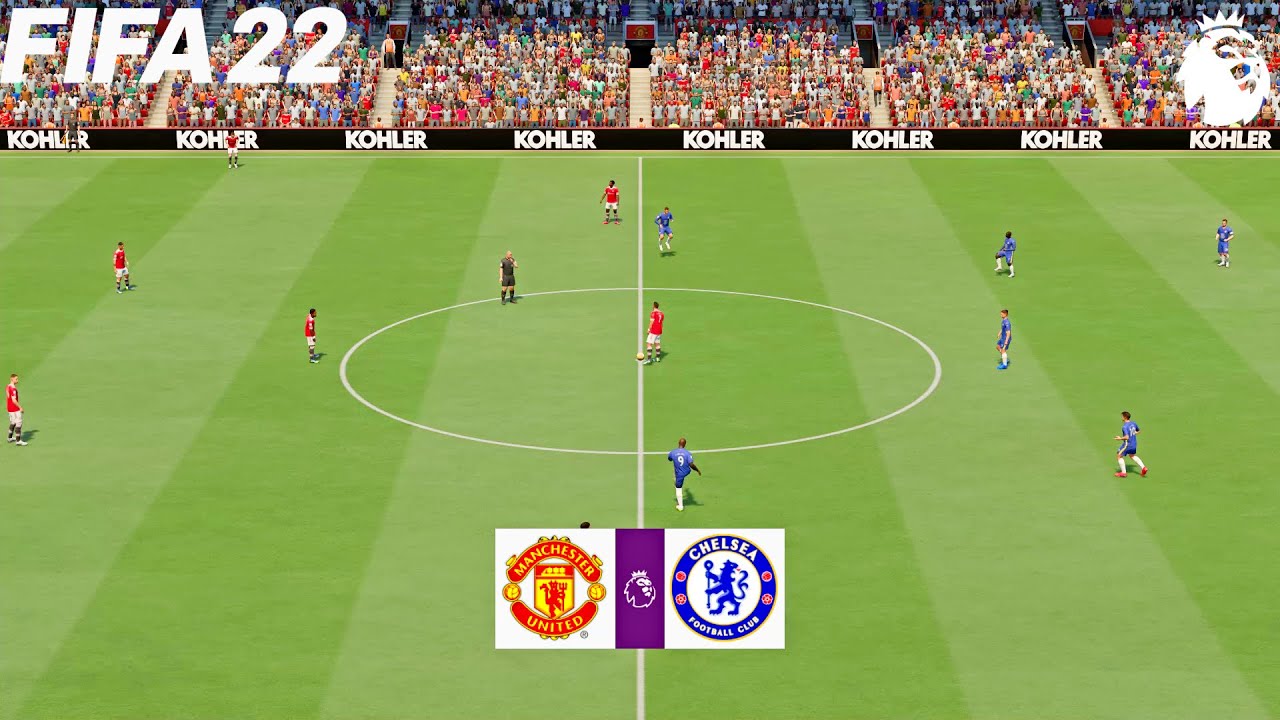 FIFA 22 | Manchester United Vs Chelsea - English Premier League 2021/22 ...