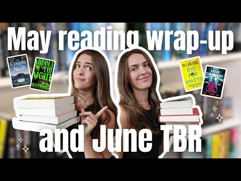 Everything I read in May and June TBR thriller booktube