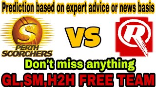 WBBL PS W VS MR W MATCH PREDICTION DREAM 11 PERTH SCORCHERS WOMAN VS ...