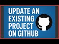 How to Push Code Updates to an Existing GitHub Repository